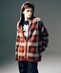 画像9: 【glamb 2025 Winter先行予約】glamb グラム / Check Knit Hoodie (2色展開) (9)