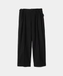 画像2: 【glamb 2025 Winter先行予約】glamb グラム / Blue Noise Tuck Slacks (2色展開) (2)