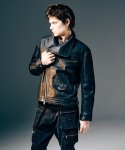 画像12: 【glamb 2025 Winter先行予約】glamb グラム / High Neck Leather Jacket (2色展開) (12)
