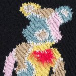 画像2: amok アモク / BE@RBRICK KNIT (black) (2)