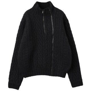 JIEDA TWEED ZIP KNI【美品】 JieDa / ジエダ TWEED ZIP SHIRT ツイード ジップ シャツ ジャケット