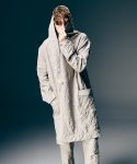 画像10: 【glamb 2026 Spring先行予約】glamb グラム / Crinkle Shawl Collar Coat (2色展開) (10)