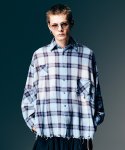 画像9: 【glamb 2026 Spring先行予約】glamb グラム / 4XL Flannel Shirt (2色展開) (9)