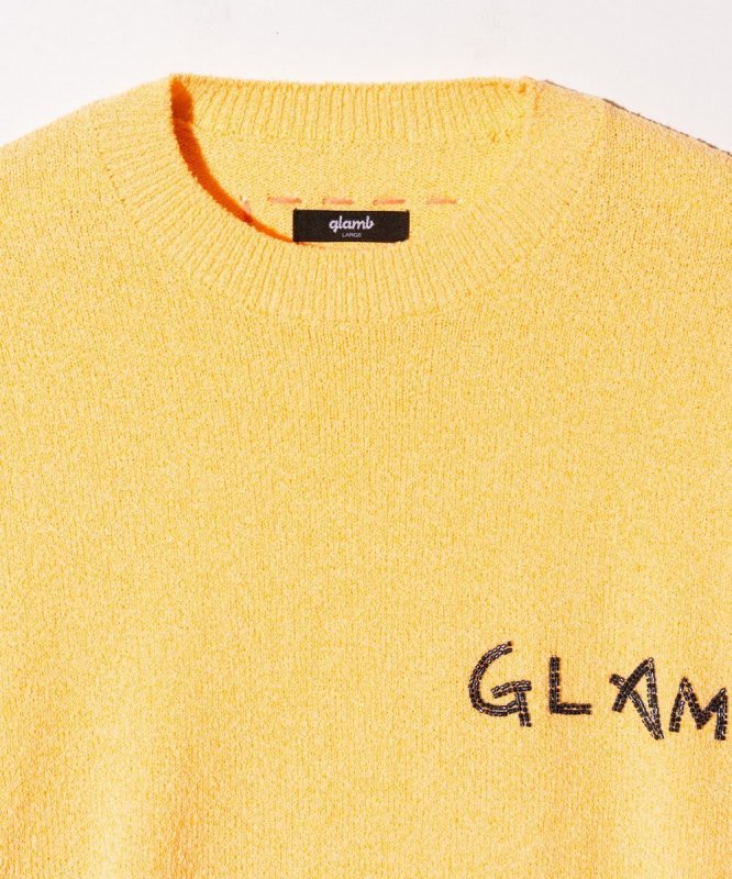 画像5: 【glamb 2026 Spring先行予約】glamb グラム / Hand Beaded Logo Knit (3色展開) (5)