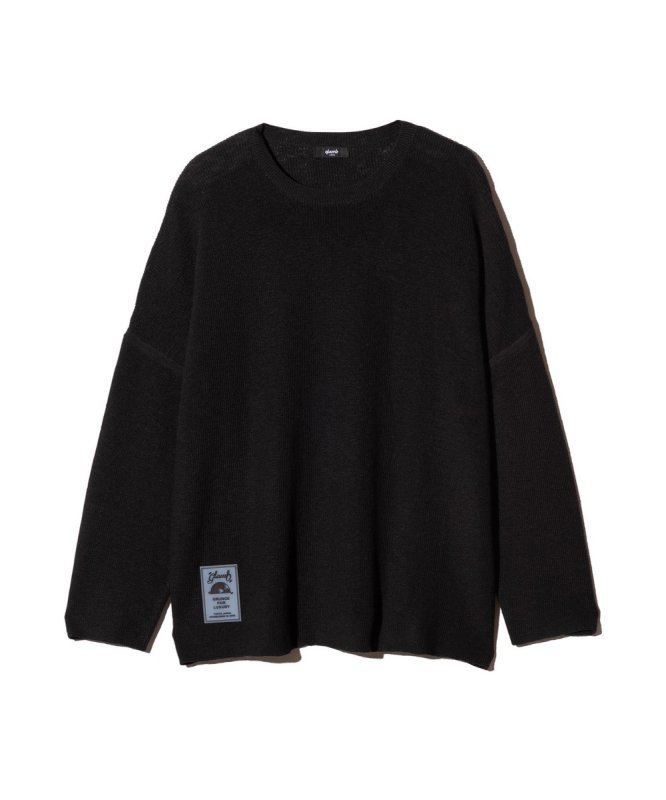 画像3: 【glamb 2026 Spring先行予約】glamb グラム / Rubber Tag Knit (4色展開) (3)