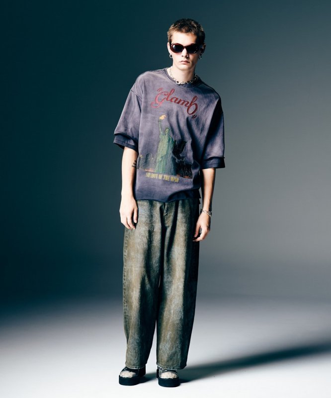 画像9: 【glamb 2026 Spring先行予約】glamb グラム / Shadow of Liberty T-Shirt (2色展開) (9)