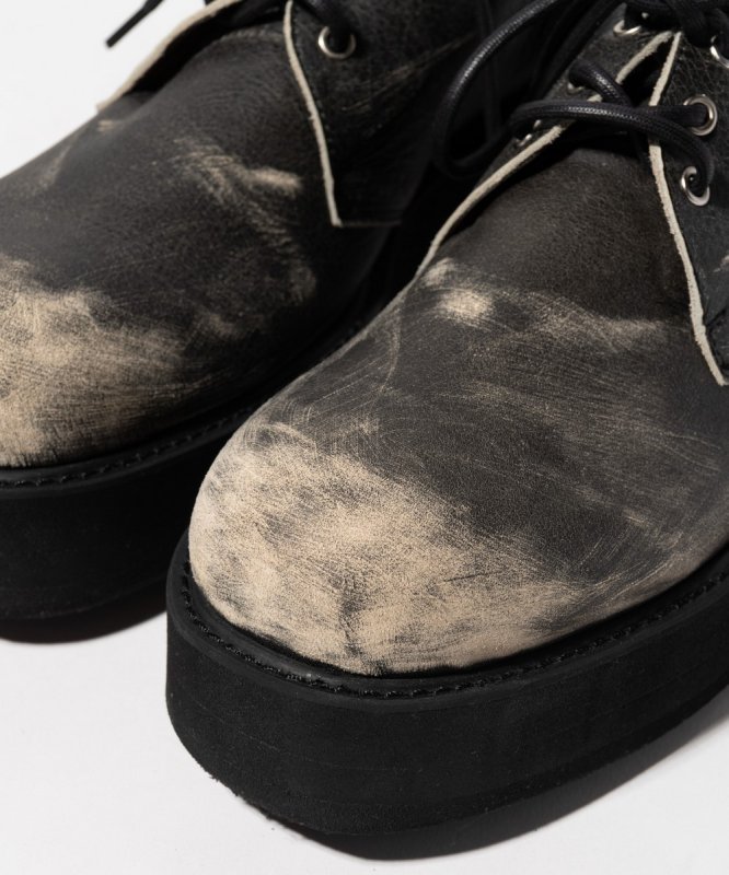 画像8: 【glamb 2026 Spring先行予約】glamb グラム / Aged Three Hole Shoes (2色展開) (8)