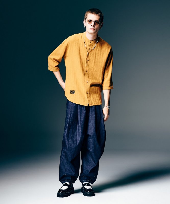 画像21: 【glamb 2026 Spring先行予約】glamb グラム / Stand Collar Shirt (3色展開) (21)