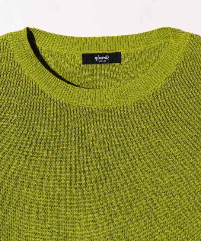 画像6: 【glamb 2026 Spring先行予約】glamb グラム / Rubber Tag Knit (4色展開) (6)