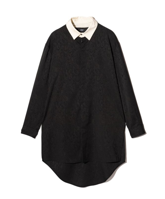 画像2: 【glamb 2026 Spring先行予約】glamb グラム / Blow Long Shirt (3色展開) (2)