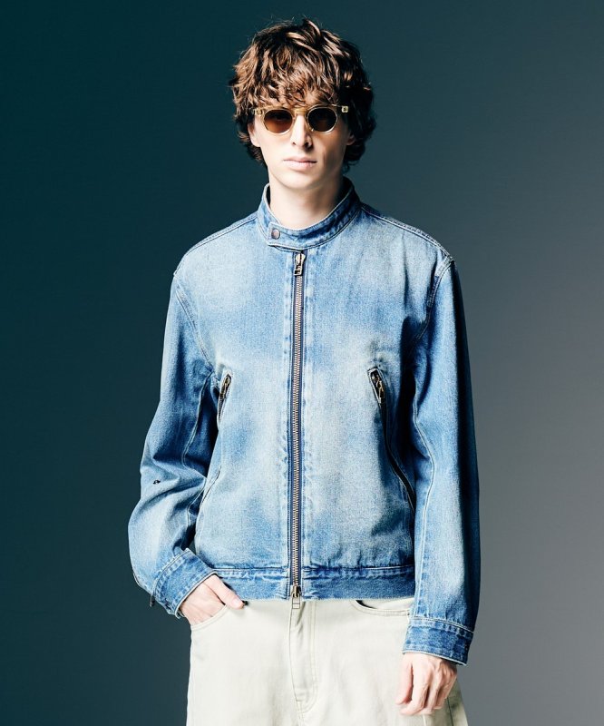 画像7: 【glamb 2026 Spring先行予約】glamb グラム / Denim Riders Jacket (2色展開) (7)
