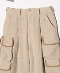 画像4: 【glamb 2026 Spring先行予約】glamb グラム / Linen Cargo Pants (2色展開) (4)