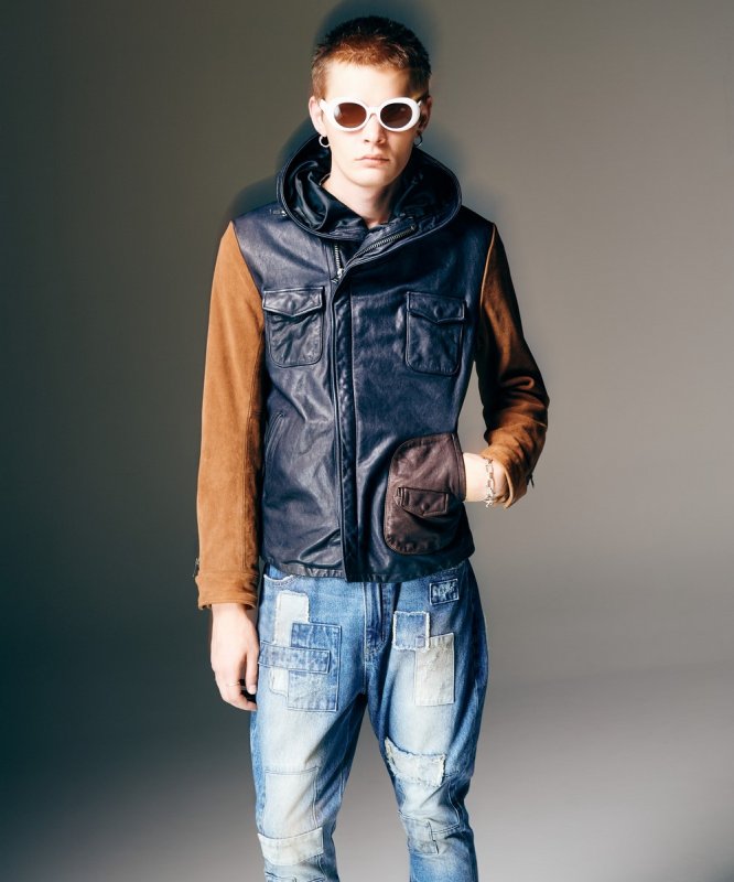 画像14: 【glamb 2026 Spring先行予約】glamb グラム / Carol Rosso Riders Jacket (2色展開) (14)