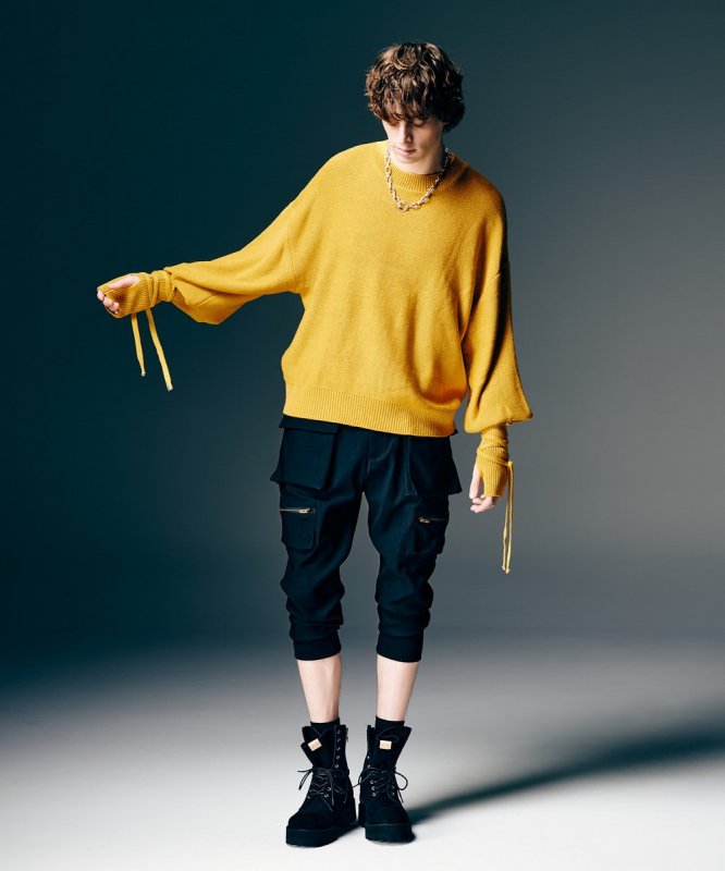 画像17: 【glamb 2026 Spring先行予約】glamb グラム / Blow Creed Knit (3色展開) (17)