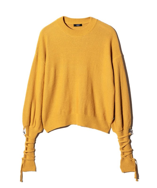 画像5: 【glamb 2026 Spring先行予約】glamb グラム / Blow Creed Knit (3色展開) (5)