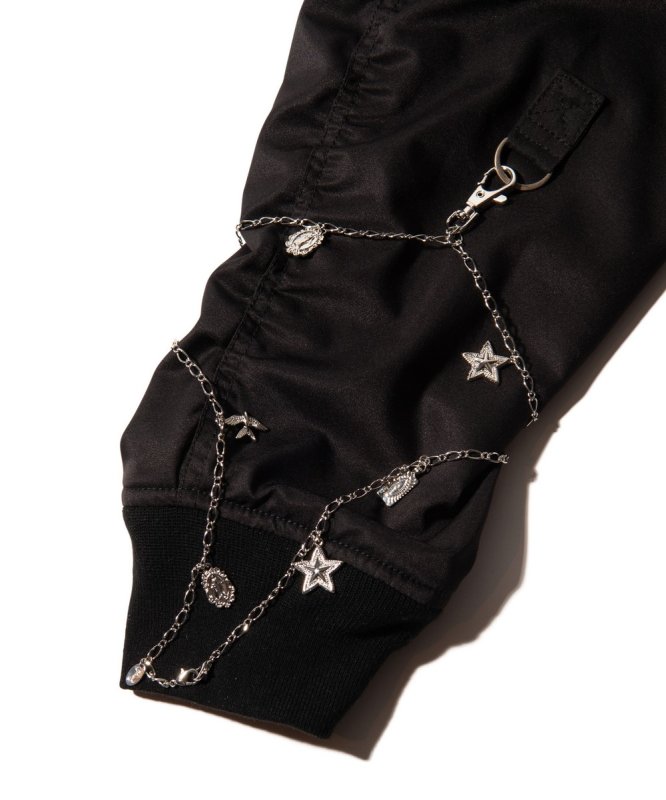 画像2: 【glamb 2026 Spring先行予約】glamb グラム / Blow Charm Chain Strap (1色展開) (2)