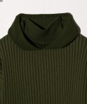 画像4: 【glamb 2026 Spring先行予約】glamb グラム / Stripe Rib Knit Hoodie (2色展開) (4)