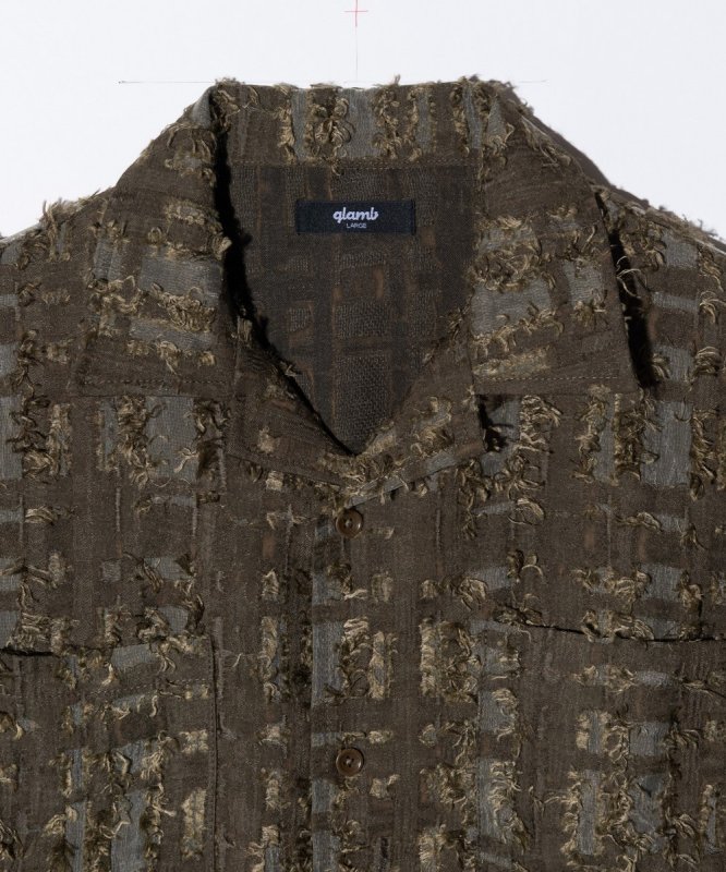 画像4: 【glamb 2026 Spring先行予約】glamb グラム / Fuzzy Check Shirt (2色展開) (4)