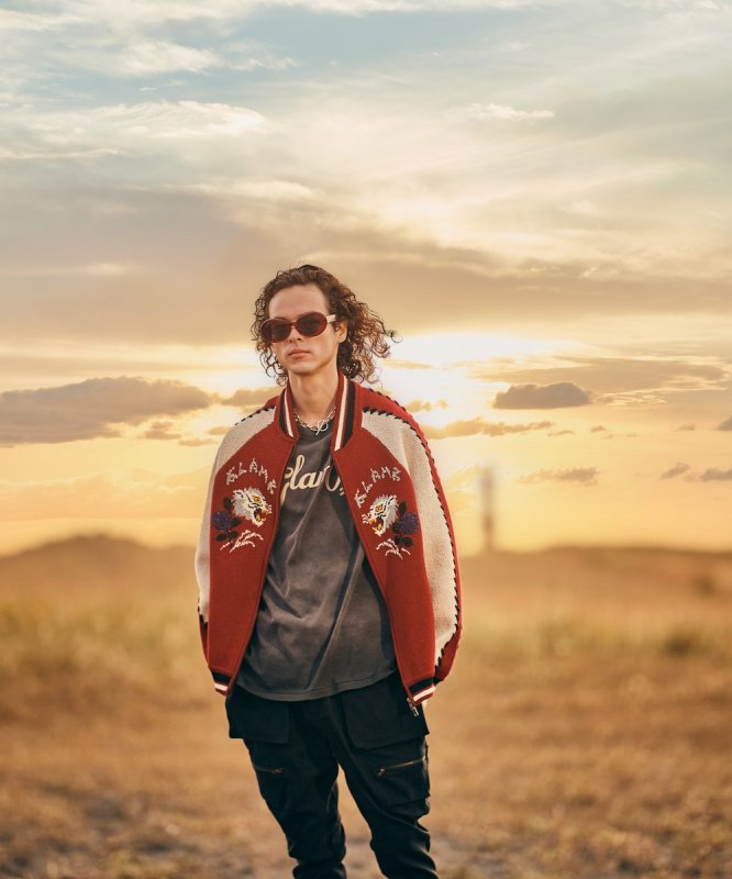 画像32: 【glamb 2026 Spring先行予約】glamb グラム / White Tiger Knit Ska Jumper (3色展開) (32)