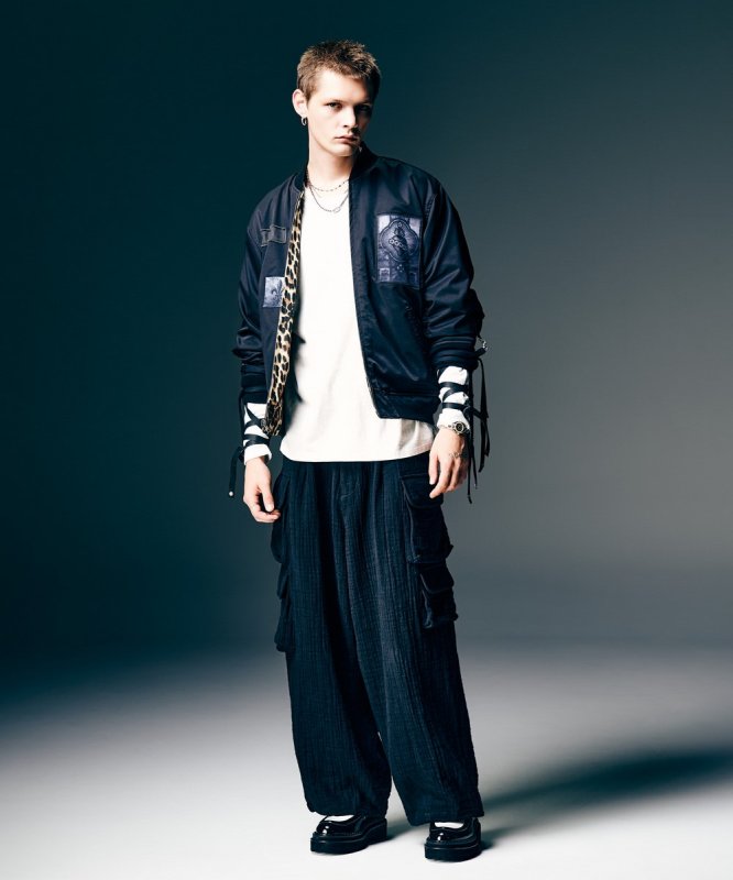 画像28: 【glamb 2026 Spring先行予約】glamb グラム / Blow Reversible Bomber Jacket (3色展開) (28)