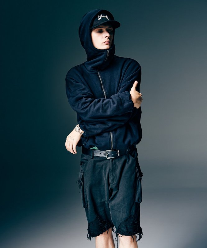 画像19: 【glamb 2026 Spring先行予約】glamb グラム / Balloon Zip Up Hoodie (3色展開) (19)