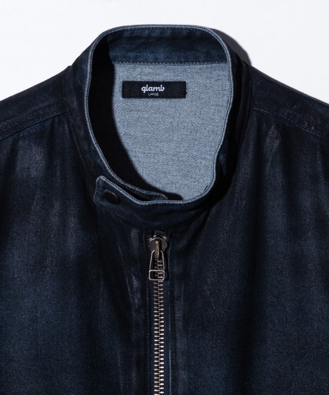 画像4: 【glamb 2026 Spring先行予約】glamb グラム / Denim Riders Jacket (2色展開) (4)