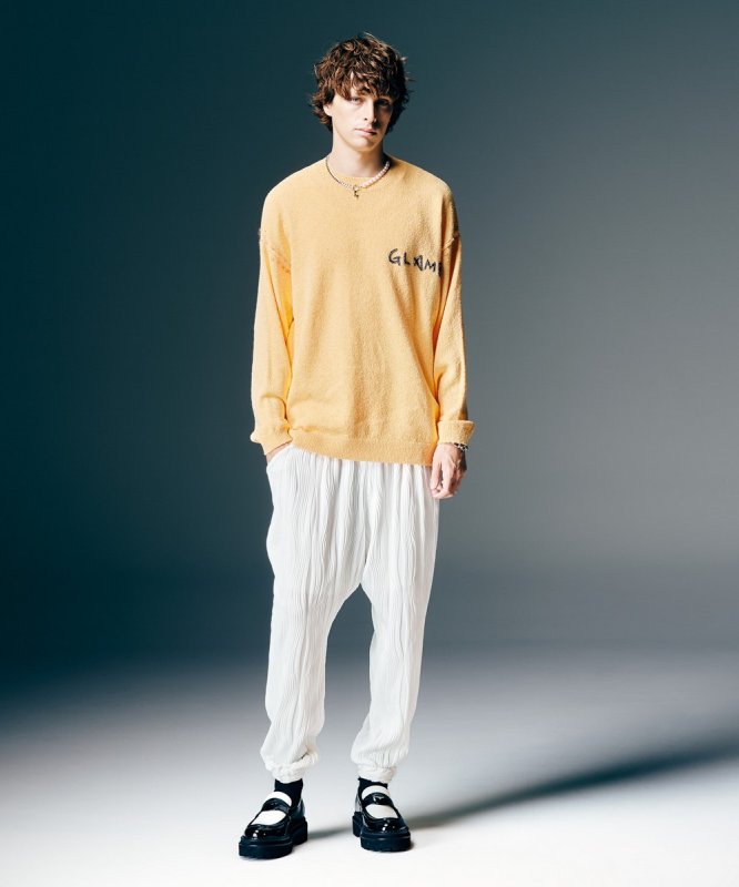 画像10: 【glamb 2026 Spring先行予約】glamb グラム / Hand Beaded Logo Knit (3色展開) (10)