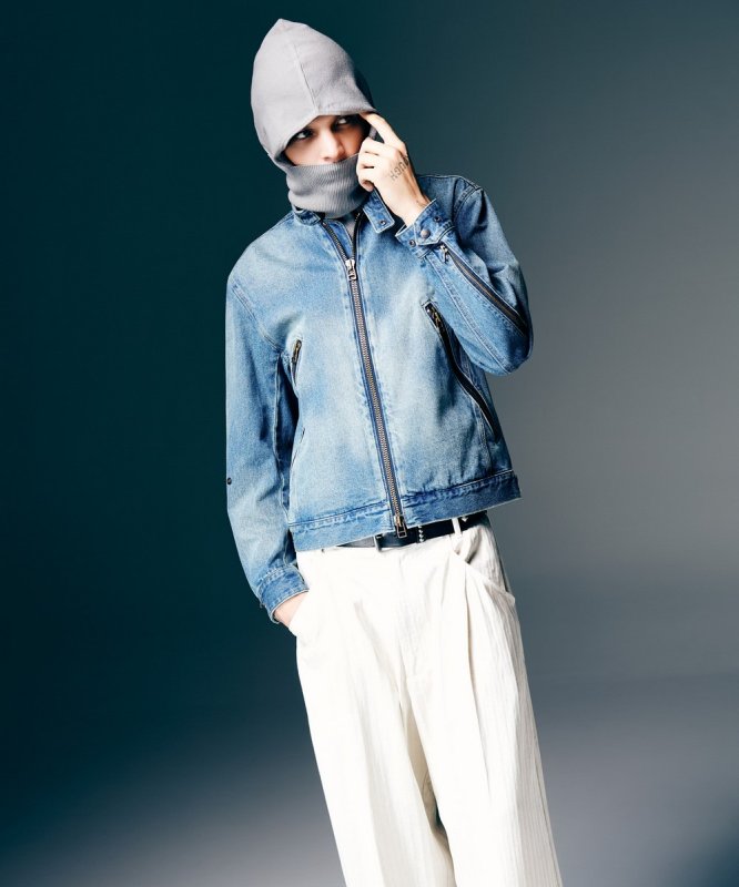 画像9: 【glamb 2026 Spring先行予約】glamb グラム / Denim Riders Jacket (2色展開) (9)