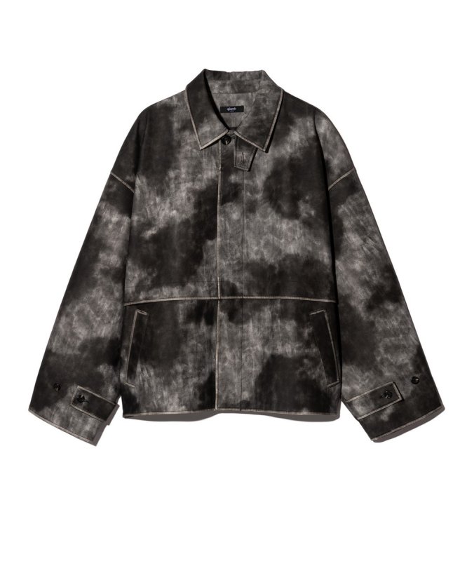 画像4: 【glamb 2026 Spring先行予約】glamb グラム / Oversize Synth Leather Blouson (2色展開) (4)