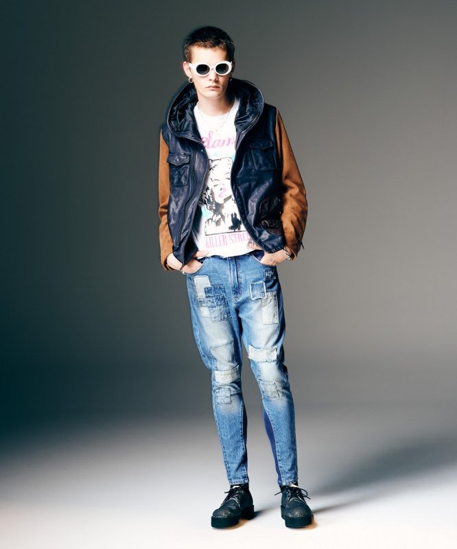 画像25: 【glamb 2026 Spring先行予約】glamb グラム / Unplugged Poly Denim (3色展開) (25)