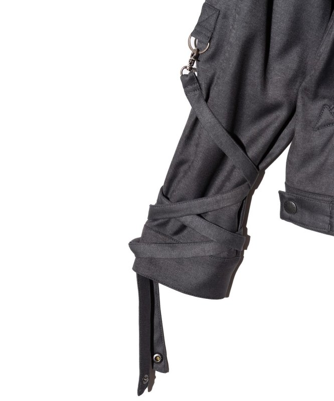 画像9: 【glamb 2026 Spring先行予約】glamb グラム / Blow Bondage Jacket (2色展開) (9)