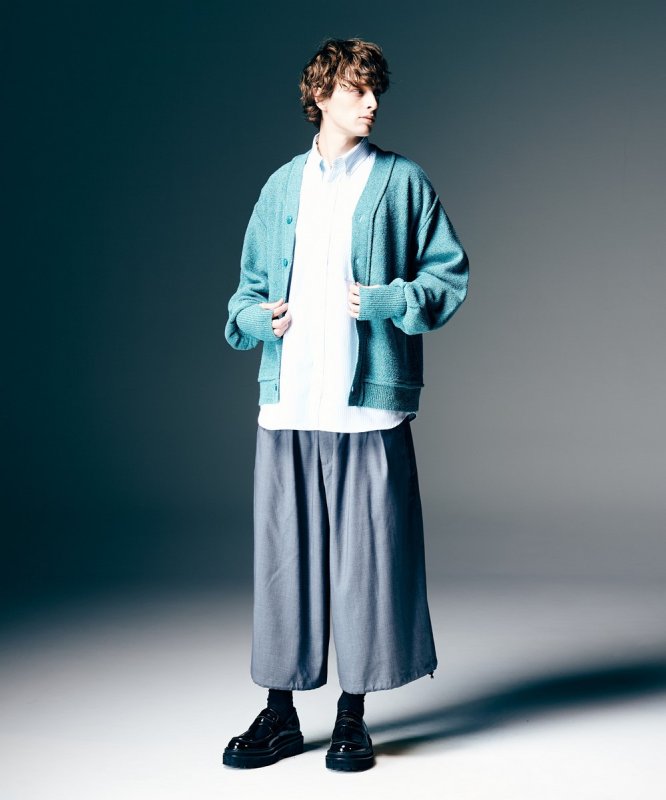 画像26: 【glamb 2026 Spring先行予約】glamb グラム / Easy Wide Cropped Pants (2色展開) (26)