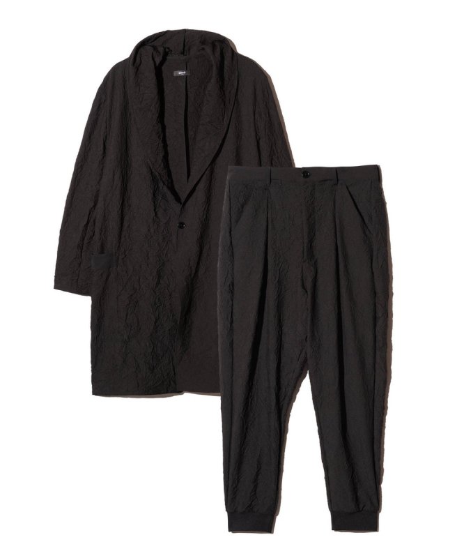 画像2: 【glamb 2026 Spring先行予約】glamb グラム / Crinkle Coat Set Up (2色展開) (2)