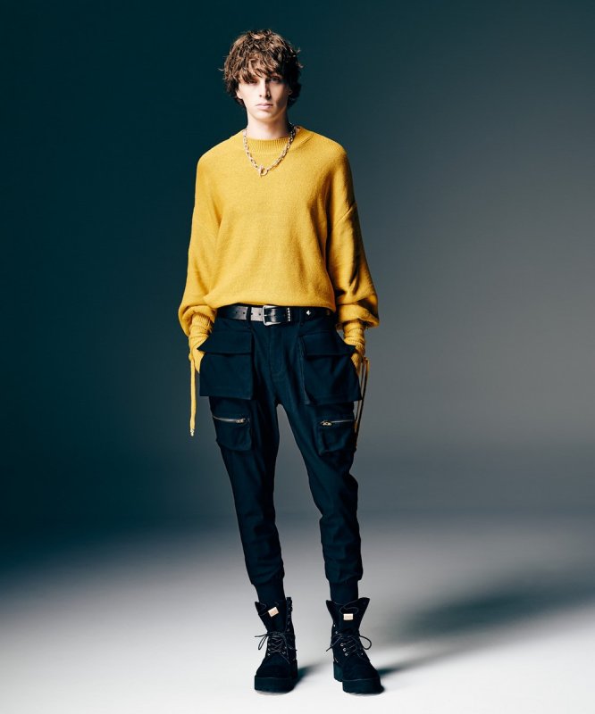 画像19: 【glamb 2026 Spring先行予約】glamb グラム / Blow Creed Knit (3色展開) (19)