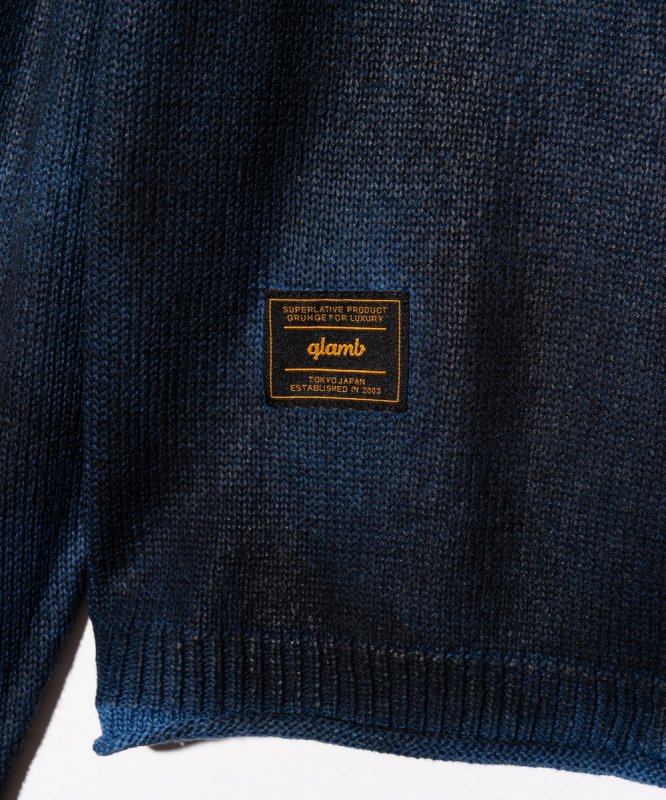 画像5: 【glamb 2026 Spring先行予約】glamb グラム / Paraffin Coated Knit Blouson (2色展開) (5)