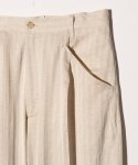 画像6: 【glamb 2026 Spring先行予約】glamb グラム / Stripe Jacquard Linen Pants (3色展開) (6)