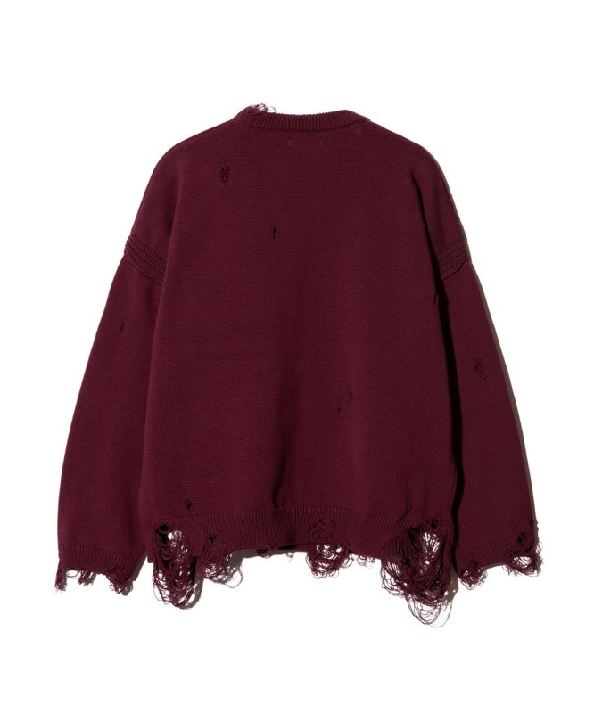 画像3: 【glamb 2026 Spring先行予約】glamb グラム / Sacred Damage Knit (2色展開) (3)