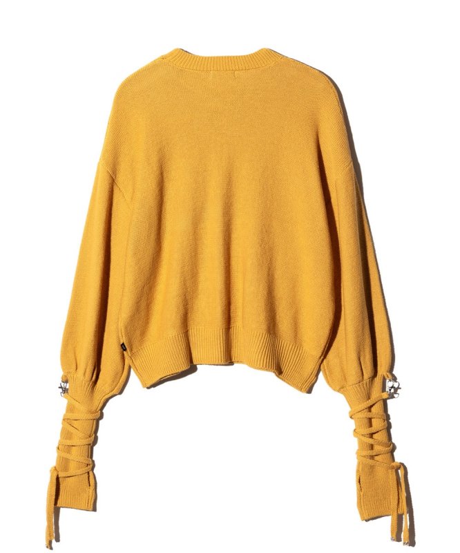 画像8: 【glamb 2026 Spring先行予約】glamb グラム / Blow Creed Knit (3色展開) (8)