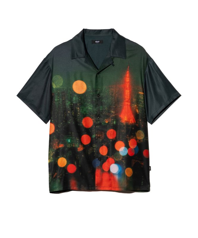画像3: 【glamb 2026 Spring先行予約】glamb グラム / Midnight Open Collar Shirt (2色展開) (3)