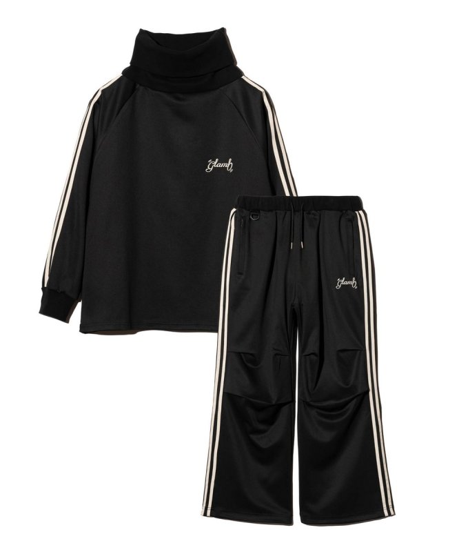 画像2: 【glamb 2026 Spring先行予約】glamb グラム / Turtleneck Jersey Set Up (2色展開) (2)