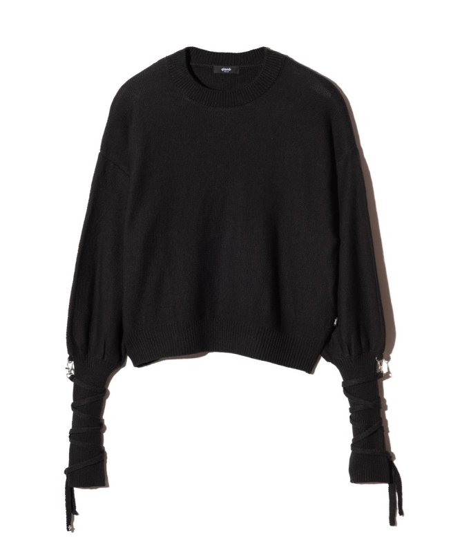 画像3: 【glamb 2026 Spring先行予約】glamb グラム / Blow Creed Knit (3色展開) (3)