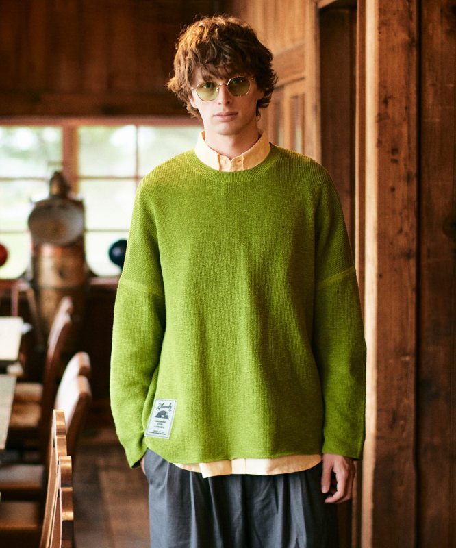 画像27: 【glamb 2026 Spring先行予約】glamb グラム / Rubber Tag Knit (4色展開) (27)