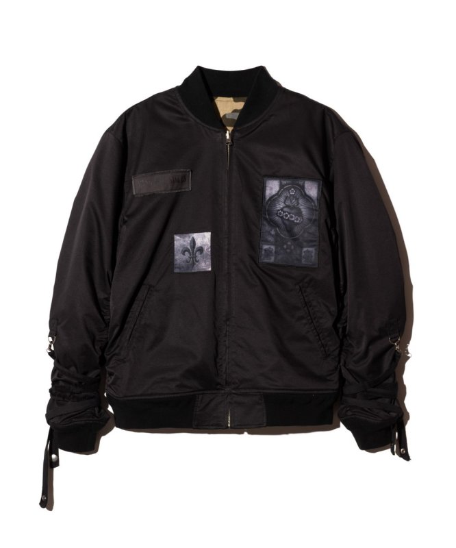 画像9: 【glamb 2026 Spring先行予約】glamb グラム / Blow Reversible Bomber Jacket (3色展開) (9)