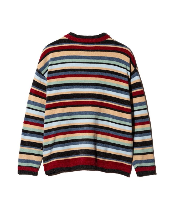 画像2: 【glamb 2026 Spring先行予約】glamb グラム / Mid Century Border Knit (1色展開) (2)