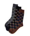画像4: 【glamb 2026 Spring先行予約】glamb グラム / Signature Pattern Socks Set (1色展開) (4)