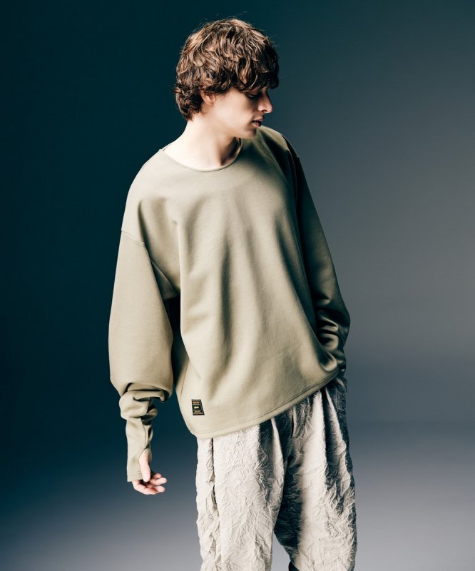 画像12: 【glamb 2026 Spring先行予約】glamb グラム / Wide Sleeves Smooth Cutsew (3色展開) (12)