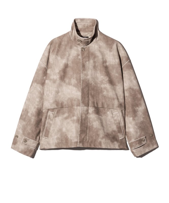 画像2: 【glamb 2026 Spring先行予約】glamb グラム / Oversize Synth Leather Blouson (2色展開) (2)