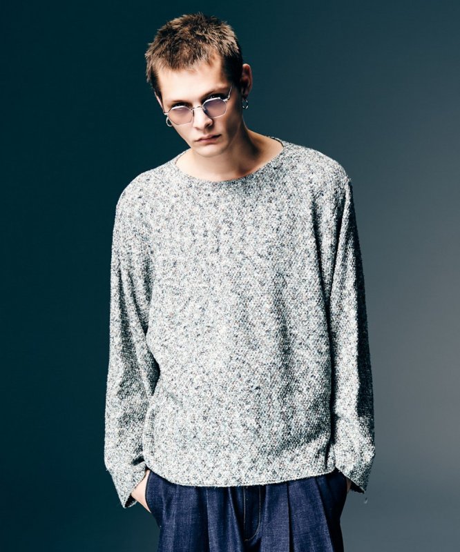 画像7: 【glamb 2026 Spring先行予約】glamb グラム / Mid Century Border Knit (2色展開) (7)