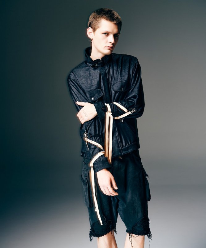 画像13: 【glamb 2026 Spring先行予約】glamb グラム / Blow Bondage Jacket (2色展開) (13)