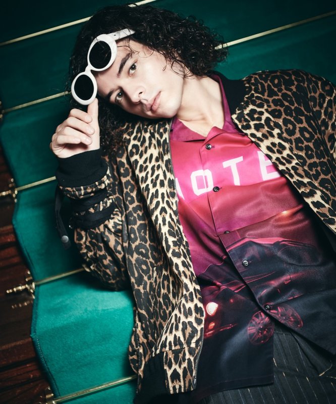 画像15: 【glamb 2026 Spring先行予約】glamb グラム / Midnight Open Collar Shirt (2色展開) (15)